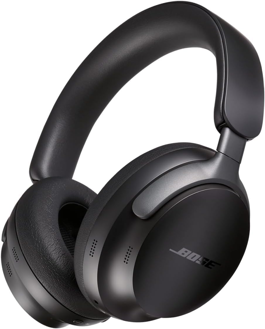 Bose QuietComfort Ultra Headphones used in the Sony vs Bose comparison