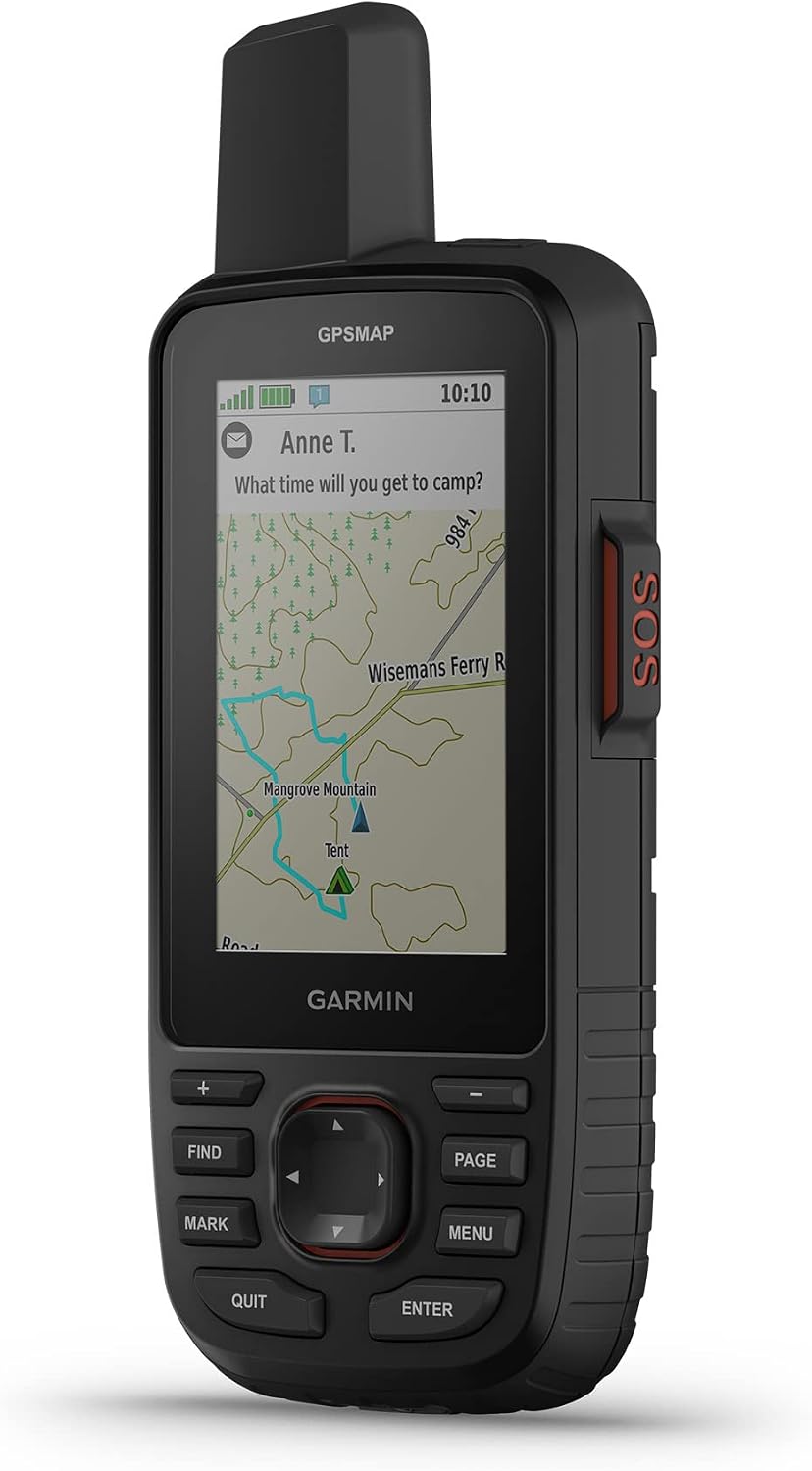 Garmin GPSMAP 67i used in the 67i vs inReach Mini 2 comparison