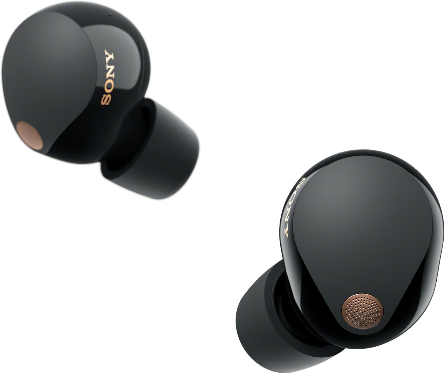 Sony WF-1000XM5 earbuds used in the Sony vs Bose comparison